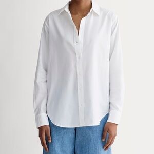 Everlane women’s must have shirt in silky cotton